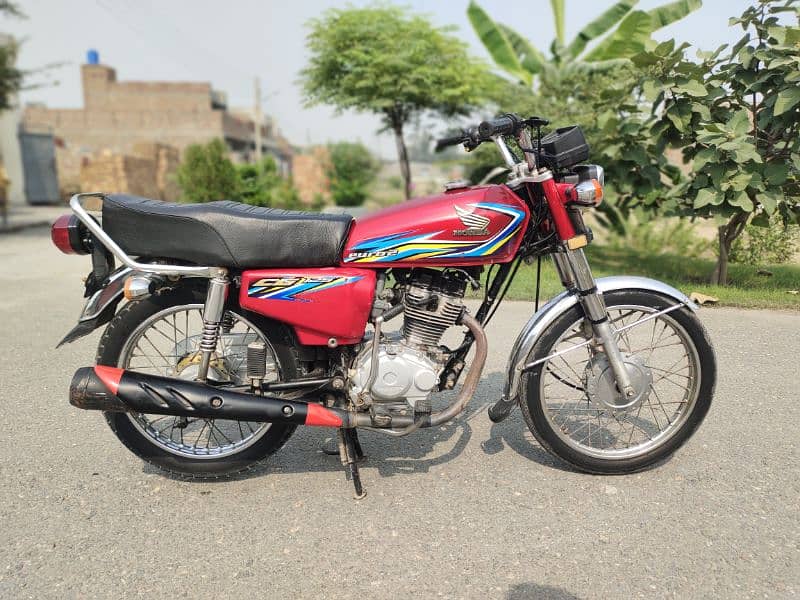 Honda 125 CG bike for sale 4