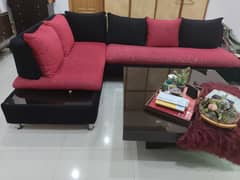 Up for grabs- L shaped Sofa cozy and comfortable