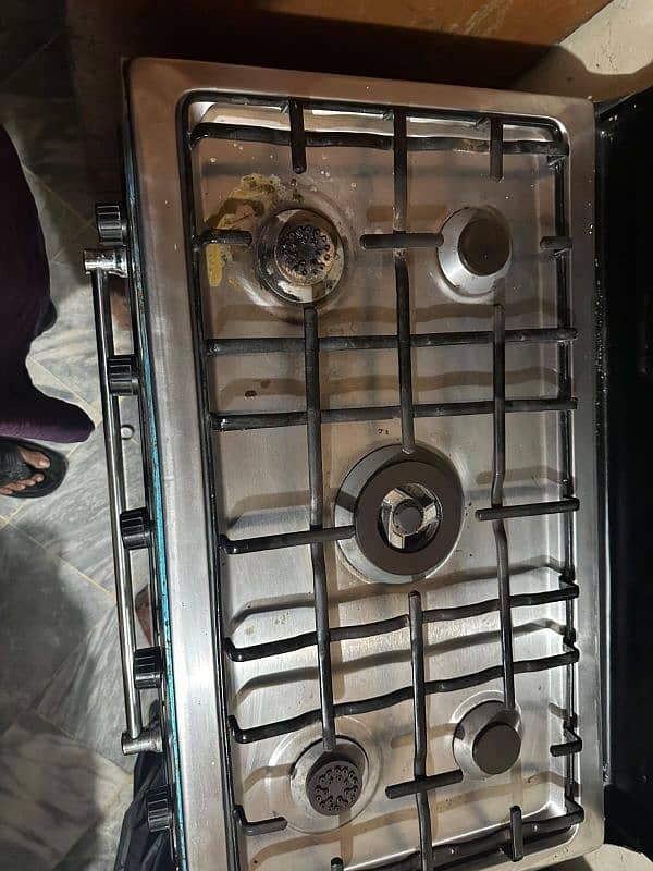 cooking range with out oven 10/10 condition 1