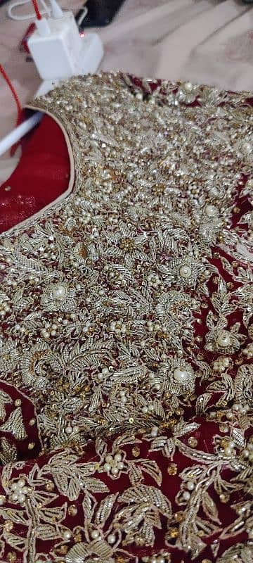 formal bridal gown + lehnga (price negotiable ) 5