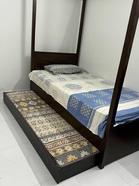 single bed with storage and mattress 1