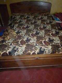 Wooden Double Bed