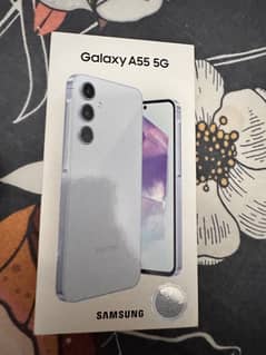 samsung A55 official PTA approved(contact on WhatsApp pls)