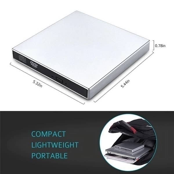 USB Slim Potable Optical Drive 2.0 2