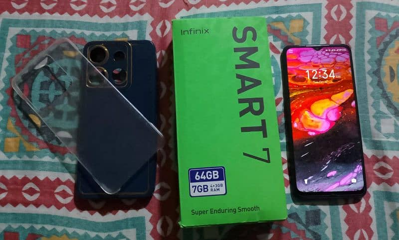 Infinix Smart 7 (4+3GB RAM, 64GB ROM) 1