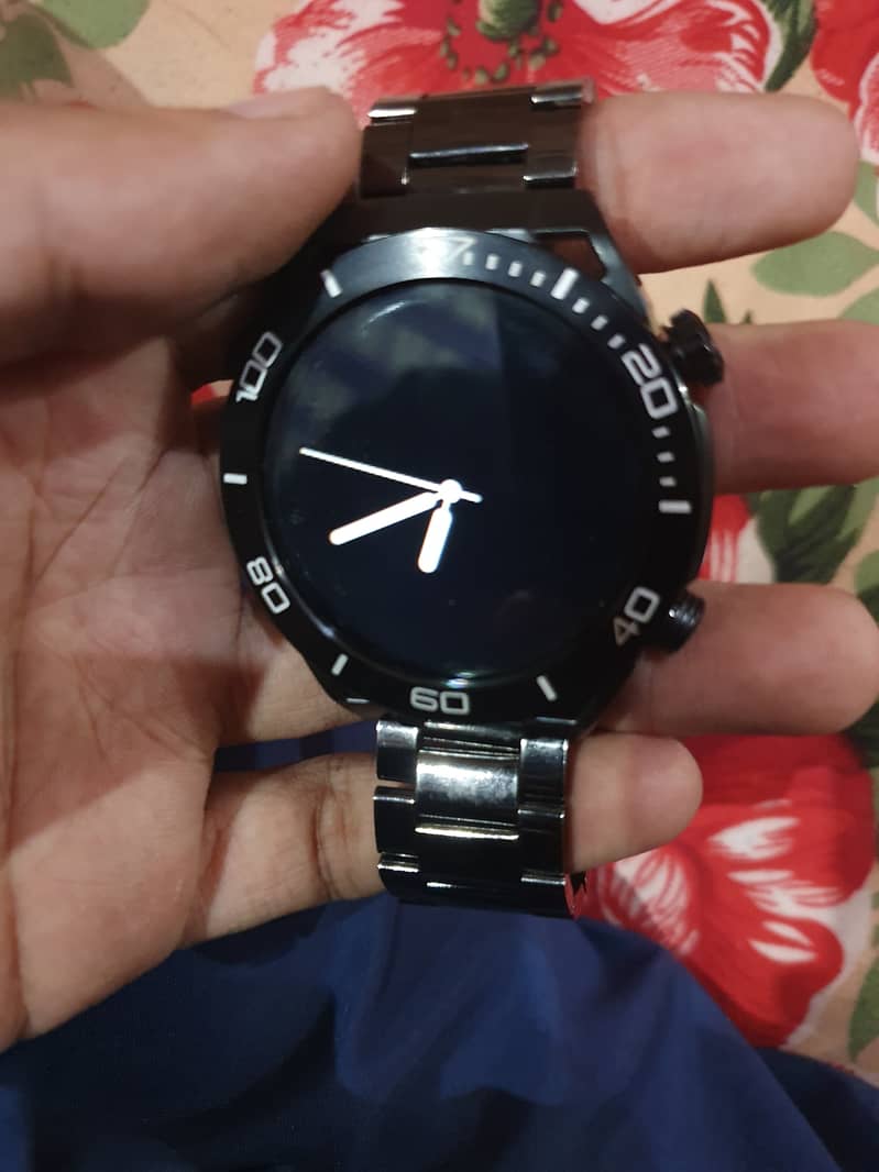 Lexasfit GT6 Smart Watch Black Steel 0