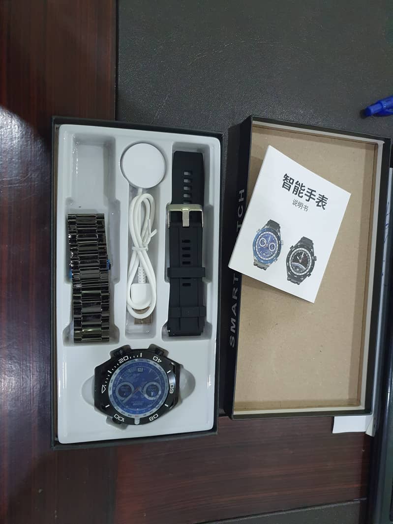 Lexasfit GT6 Smart Watch Black Steel 2