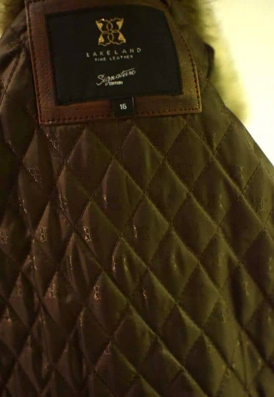 Sale! - $500 Lakeland Signature UK Tirril Belted Leather Coat 5