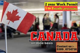 Canada Done Base Work Visa / Usa Visit Visa