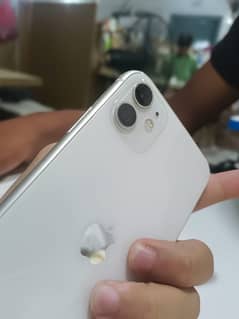 i phone 11 non pta 64 gb water pake face id issue  panel orignal