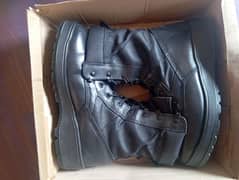 Army Black long Shoes Size 9 and 10 Available 0