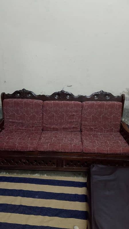 sofa pure wooden 2