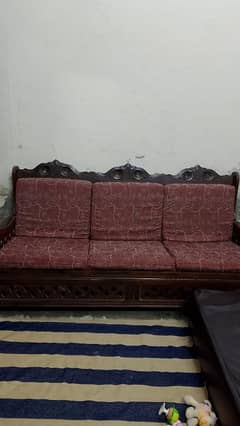 sofa pure wooden 0