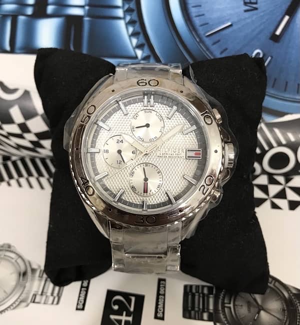 HILFIGER-BRAND NEW WATCH-RADO-OMEGA-ROLEX-CITIZEN-SEIKO-TAG-ARMANI-KOR 3