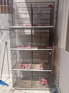 8 PORTION CAGE FOLDING UMER CAGE FOR SELL