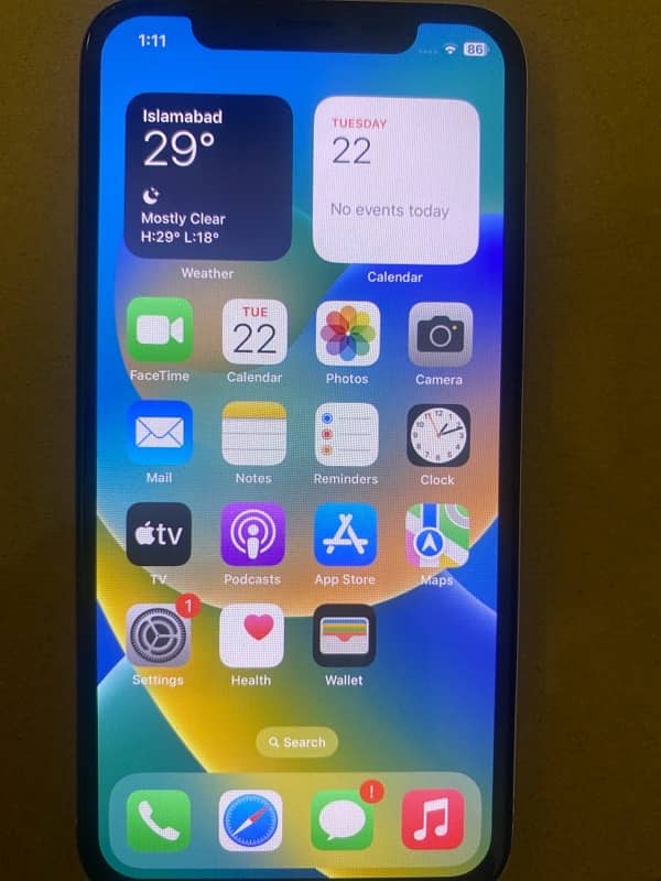 Iphone X in Good condition 1