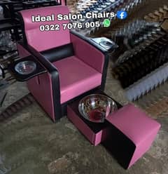 Saloon chairs | Beauty parlor chairs | shampoo unit | pedicure | cutt 0