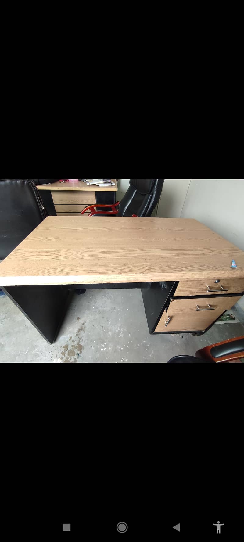 4 used office tables for sale 2