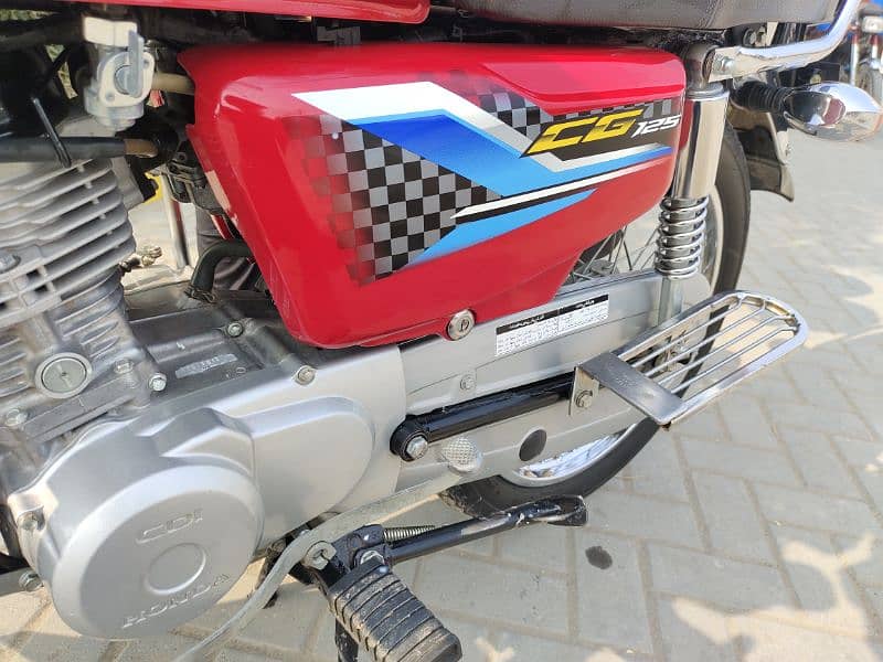 Honda CG125 applied for 7