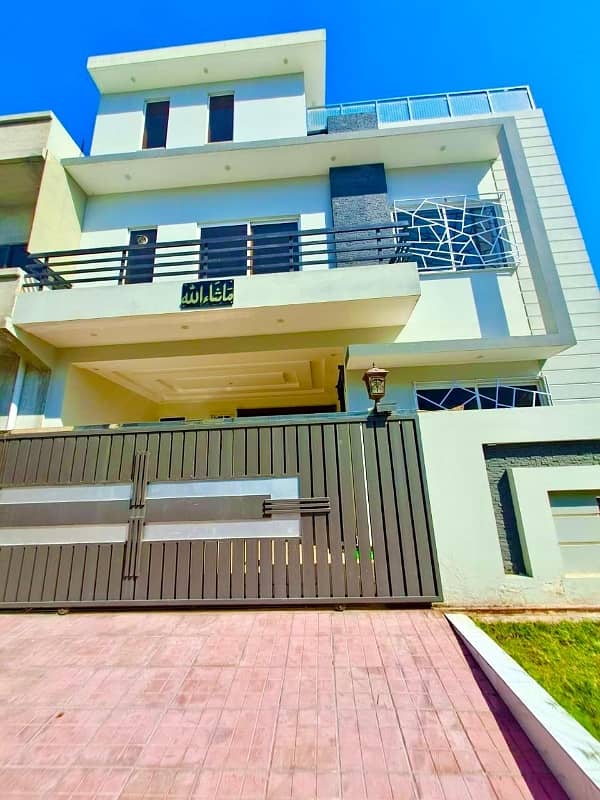 8 MARLA BRAND NEW HOUSE FOR SALE MULTI F-17 ISLAMABAD ALL FACILITY AVAILABLE CDA APPROVED SECTOR MPCHS 9