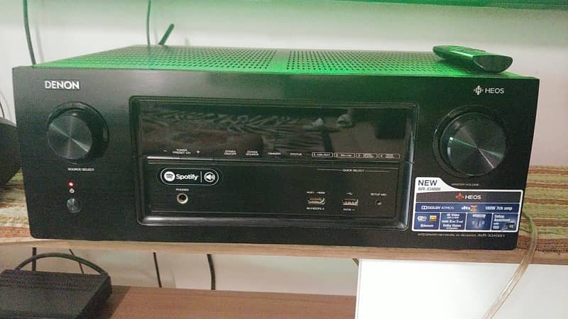 Denon x3400h Dolby Atmos Receiver  ( 230 volts ) ( marantz kef focal ) 3