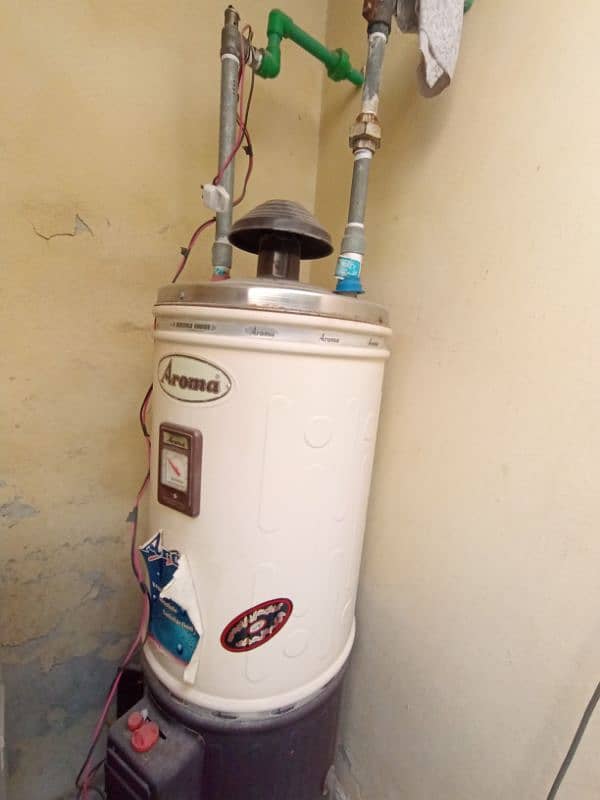 Gas and Electric Gyser 1