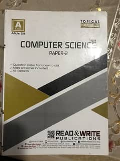 computer science AS level Past papers