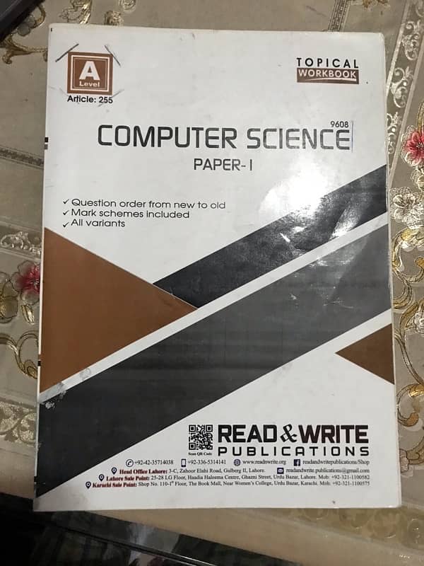 computer science AS level Past papers 1