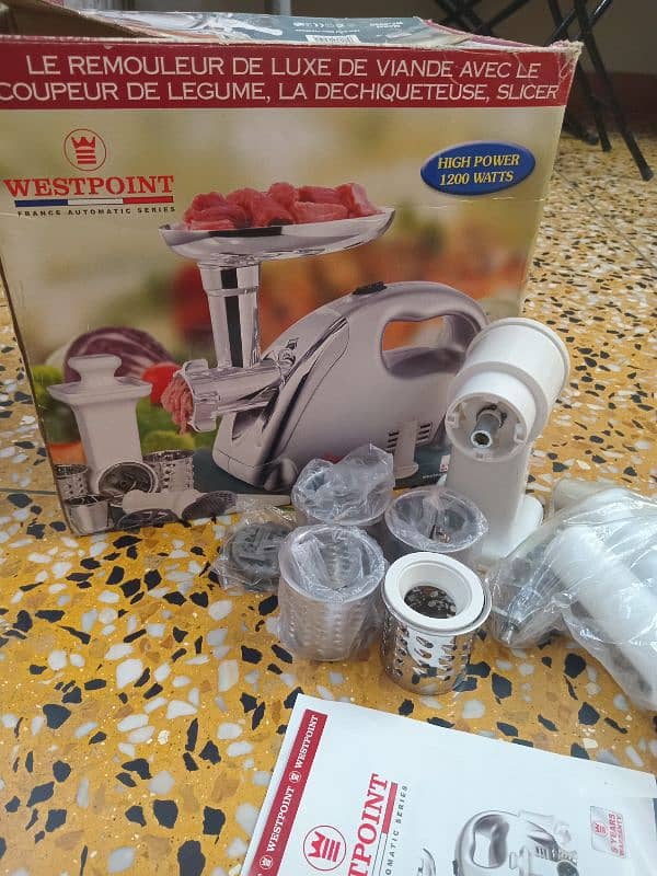 meat grinder new box packed with warranty card 3