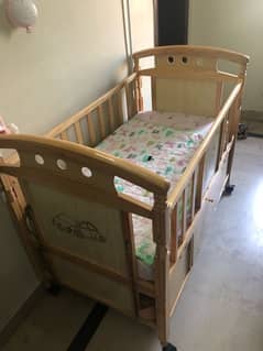 baby wooden cot full size