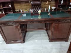 office executive table with chair