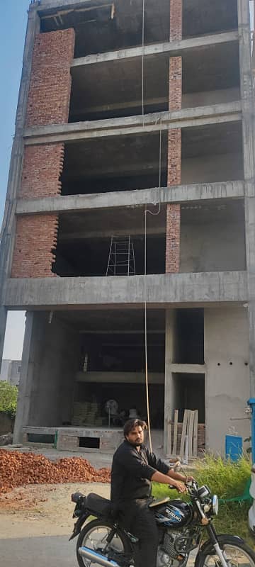 8 Marla Gray Structure Building Monthly Rent 10 Lac 8