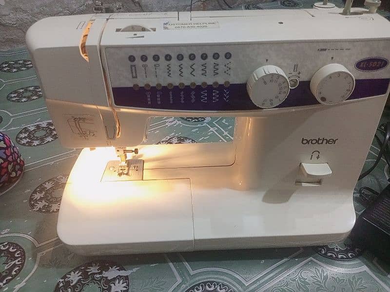 sewing machine 1