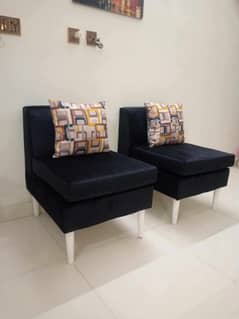 2 seater velvet sofa