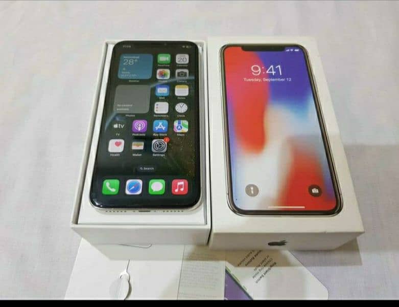 iphone x 256Gb pta approved with box and charger read description 2