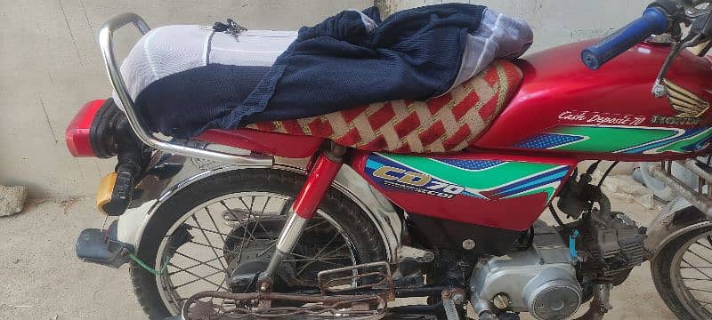 honda cd 70 condition 10/8 2