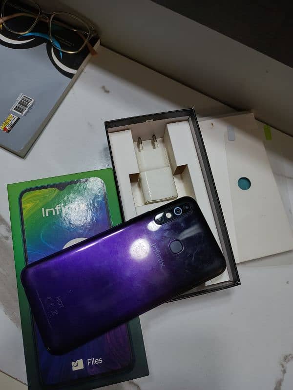 infinix Hot 8 (New only 4months Use) 1