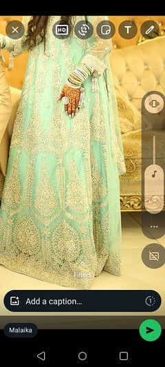 walima  maxi bridal dress