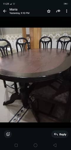 dining table good condition