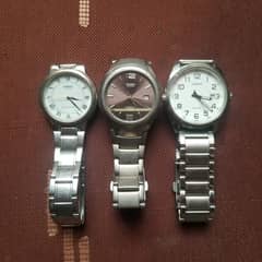 Casio watches in good condition