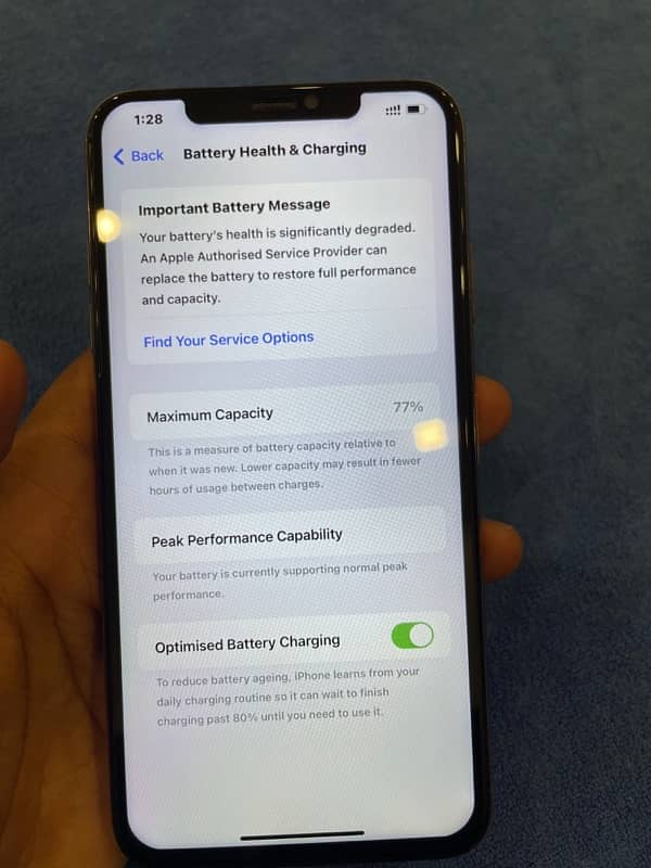 Iphone Xs Max Dual Sim PTA APPROVED 256gb 5