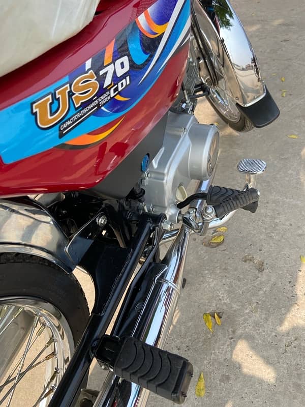 united bike bilkol new hai 5 kilo metr use location Lahore gajju mata 4