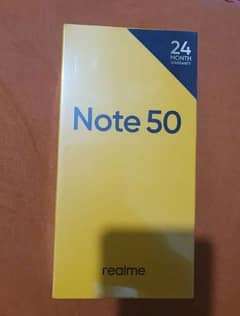 Realme Note 50 4/64 complete Box