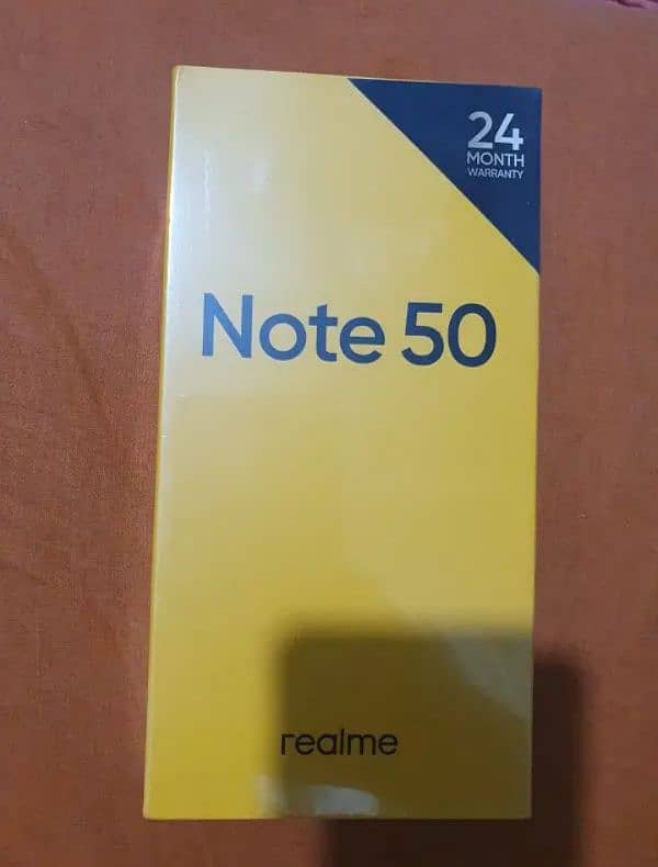 Realme Note 50 4/64 complete Box 0