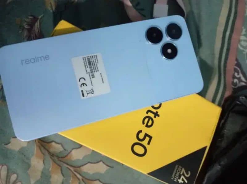 Realme Note 50 4/64 complete Box 1