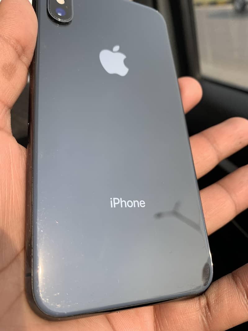 IPhone X 64GB, PTA approved, 100% ok & Genuine condition with box only 10