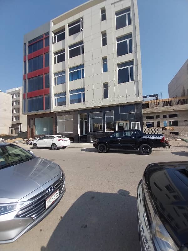 Grund With Bestment FOR RENT In Phase 8 Al Murtaza Commercial 1