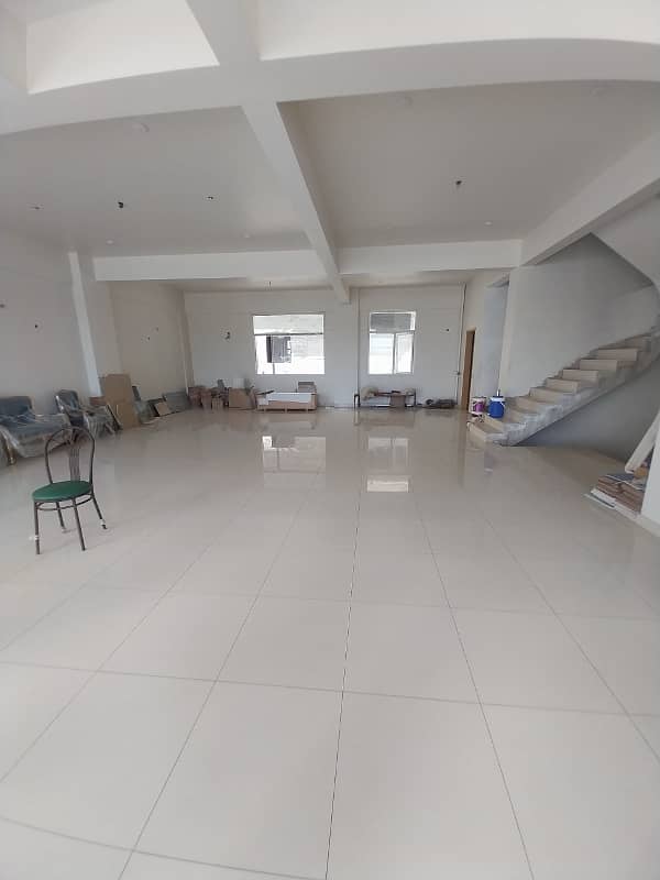 Grund With Bestment FOR RENT In Phase 8 Al Murtaza Commercial 12