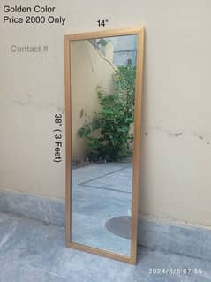 3 Feet Long Brand New Wall Hanging Looking Mirror