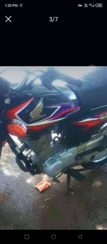 Honda CG 125 Nawabshah 2017 10/10 genuine first owner 115000/- 7